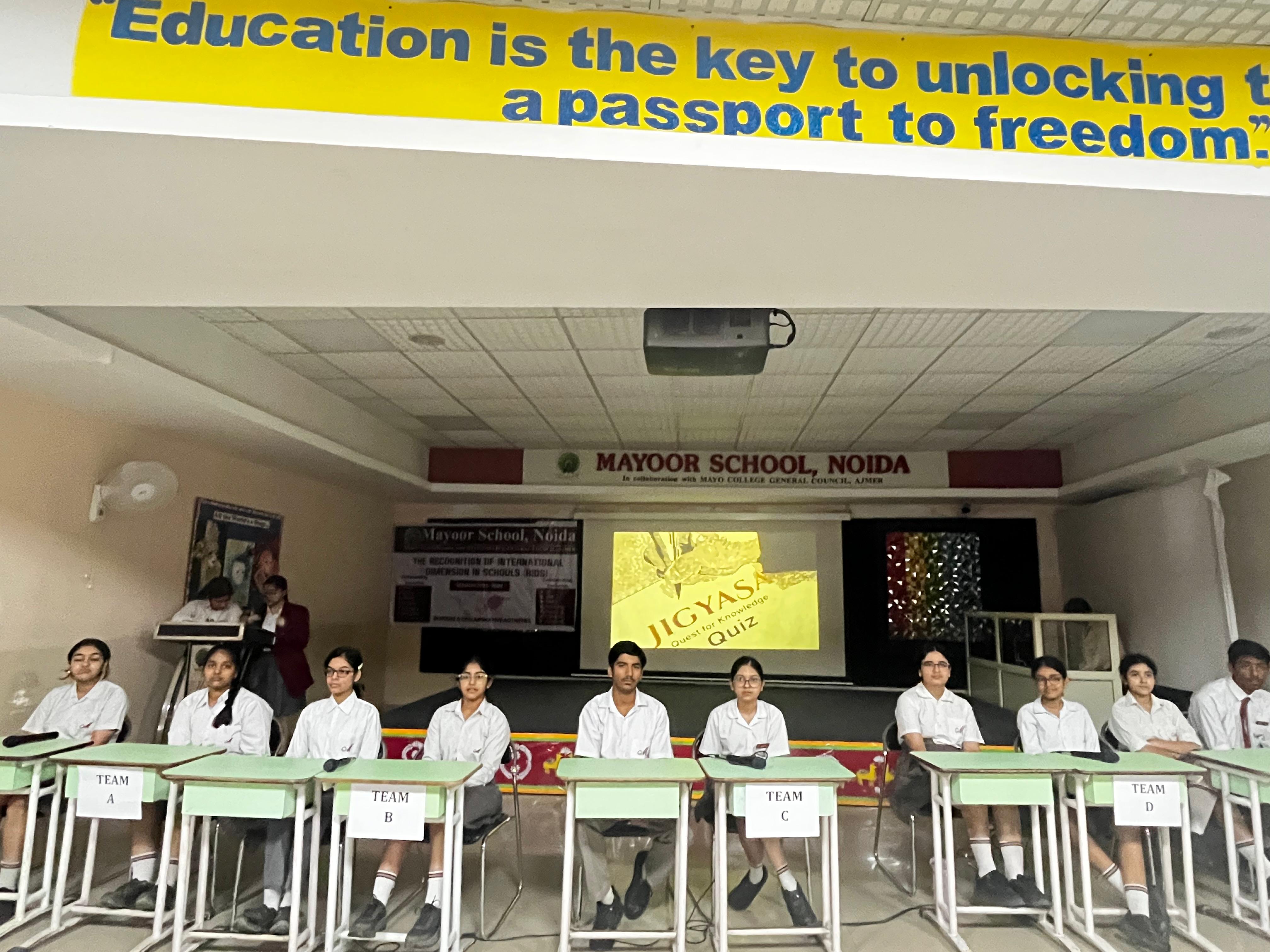 The Quest for Knowledge: 'Jigyasa 2.0' Inter-House Social Science Quiz